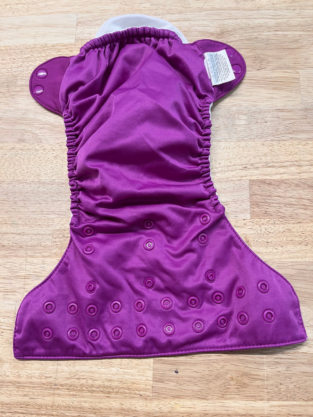 BumGenius One Size Pocket Diaper (Purple Tabs)