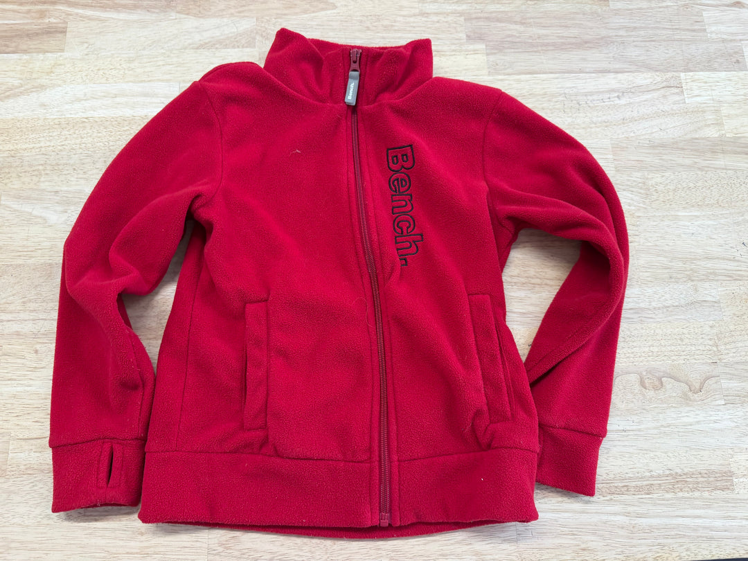 Bench Red Cowl Neck Zip-Up Sweater – 7/8