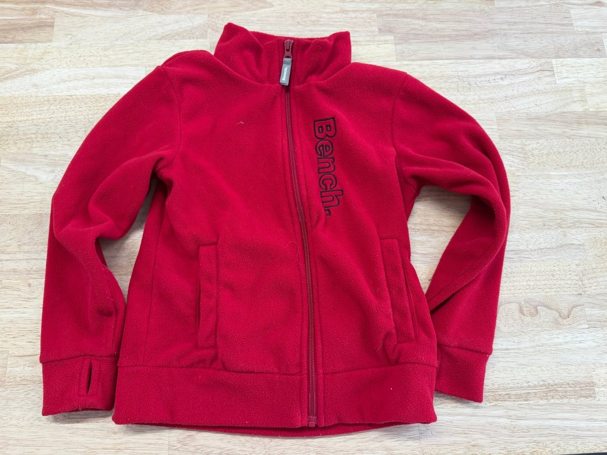Bench Red Cowl Neck Zip-Up Sweater – 7/8 - Nest and Sprout-Consignment