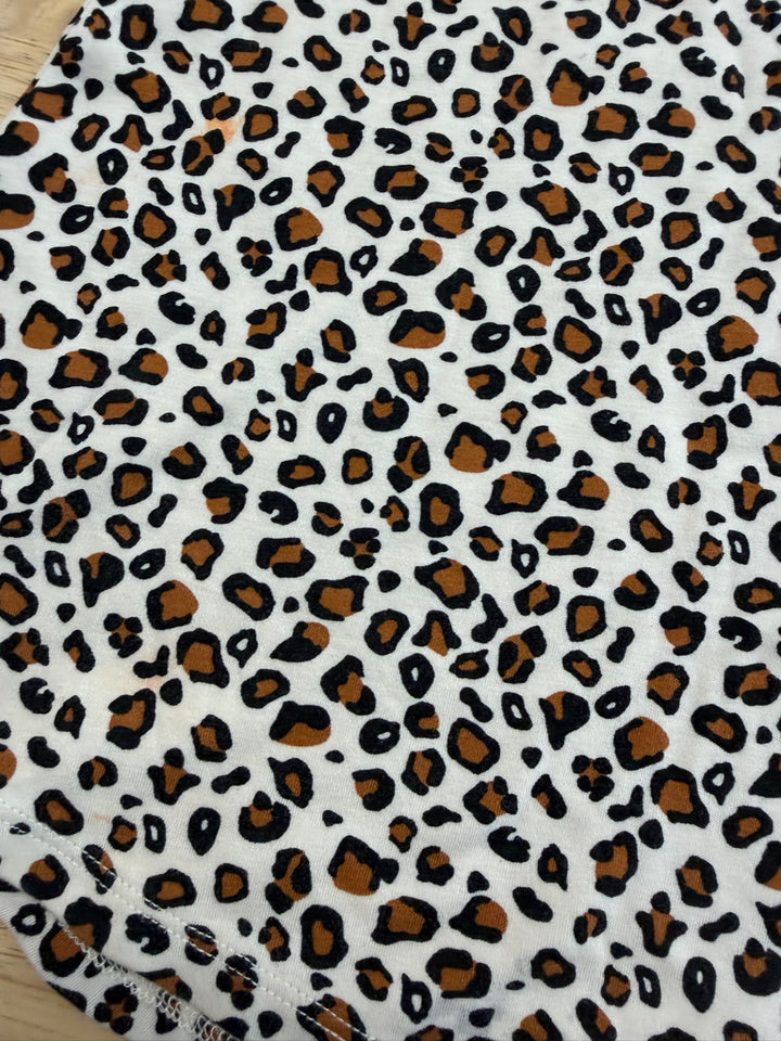 Little & Lively Dress – 1/2T | Leopard Cheetah Print with Orange Gore | Play
