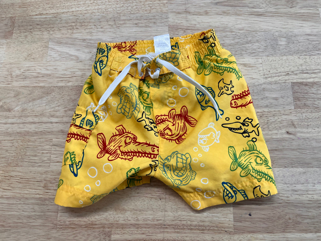 B&C Boys Yellow Shorts