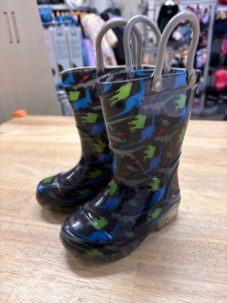 Dinosaur Rain Boots – Size 5