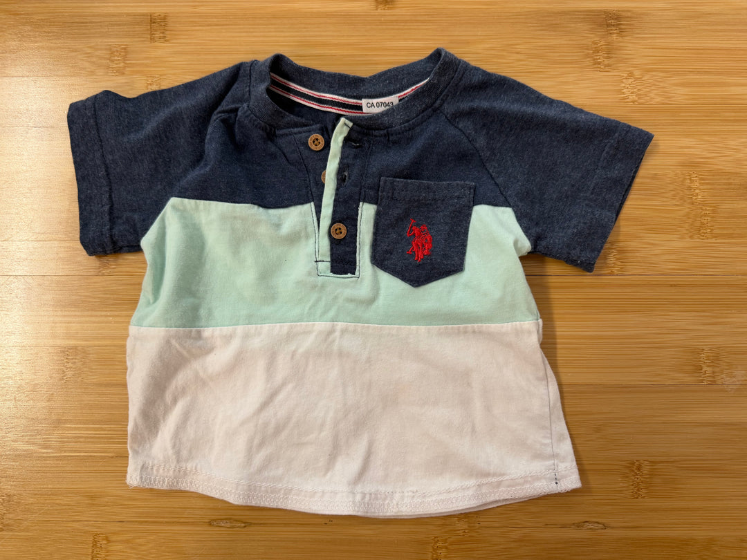 US Polo Assn Shirt – 12M | Three-Button