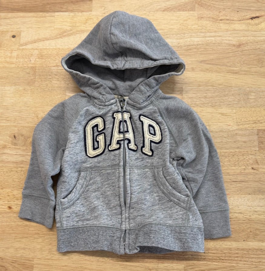 Gap Zip - Up Hoodie – 12–18M | Sweatshirt - Nest and Sprout - Consignment