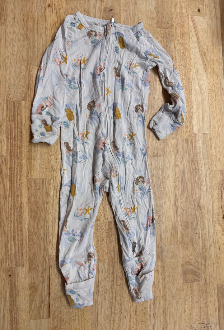 Loulou Lollipop Mermaid Tencel Sleeper 12-18M