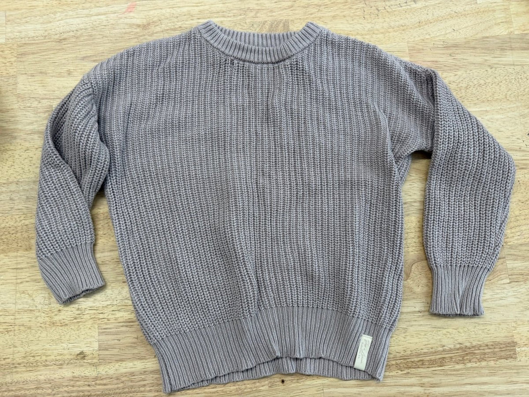 Jax & Lennon Light Brown Knit Sweater – 2–3Y | play - Nest and Sprout-Consignment