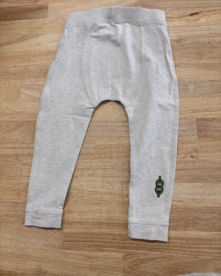 Peekaboo Beans 12–18M Oatmeal Harem Pants