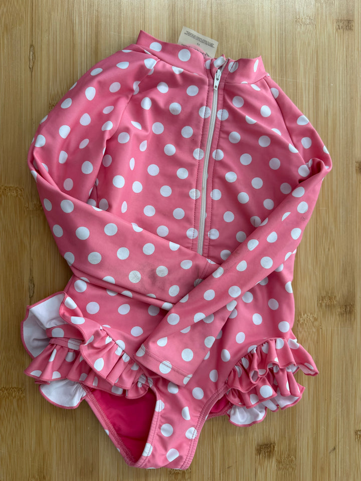 Imagine Perry One Piece Swimsuit – 2T | Pink Polka Dot