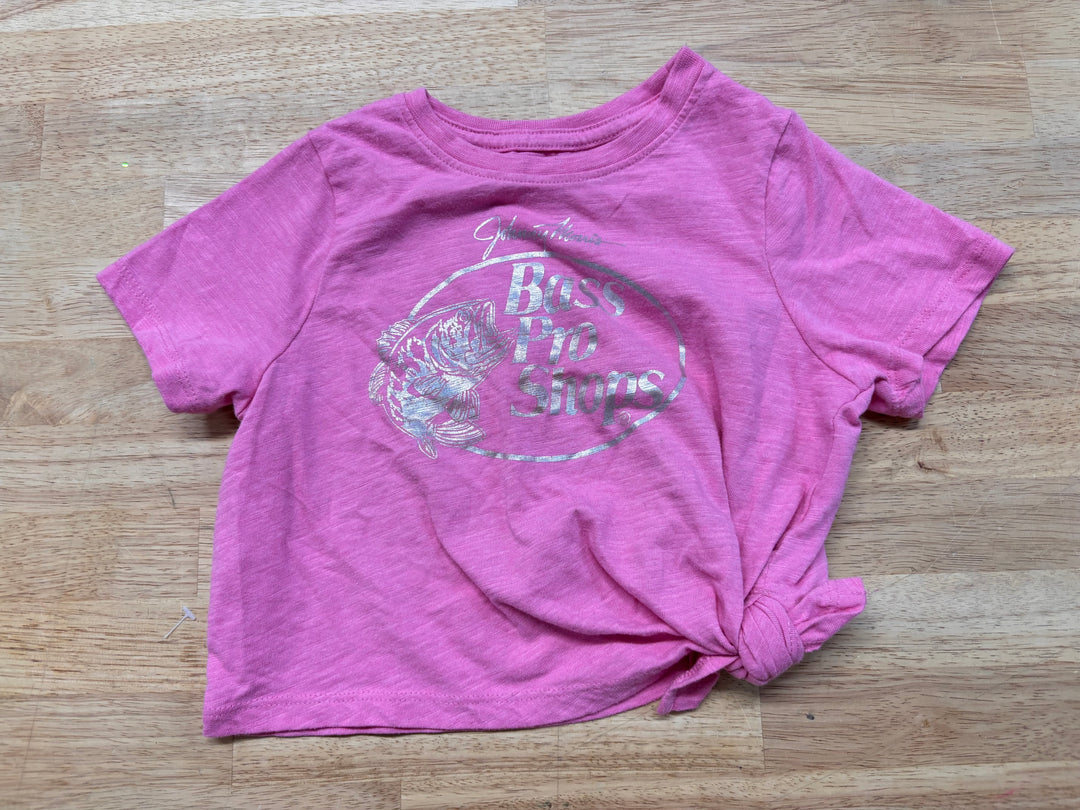 Bass Pro Shops Pink Tie Crop Top 2T PLAY