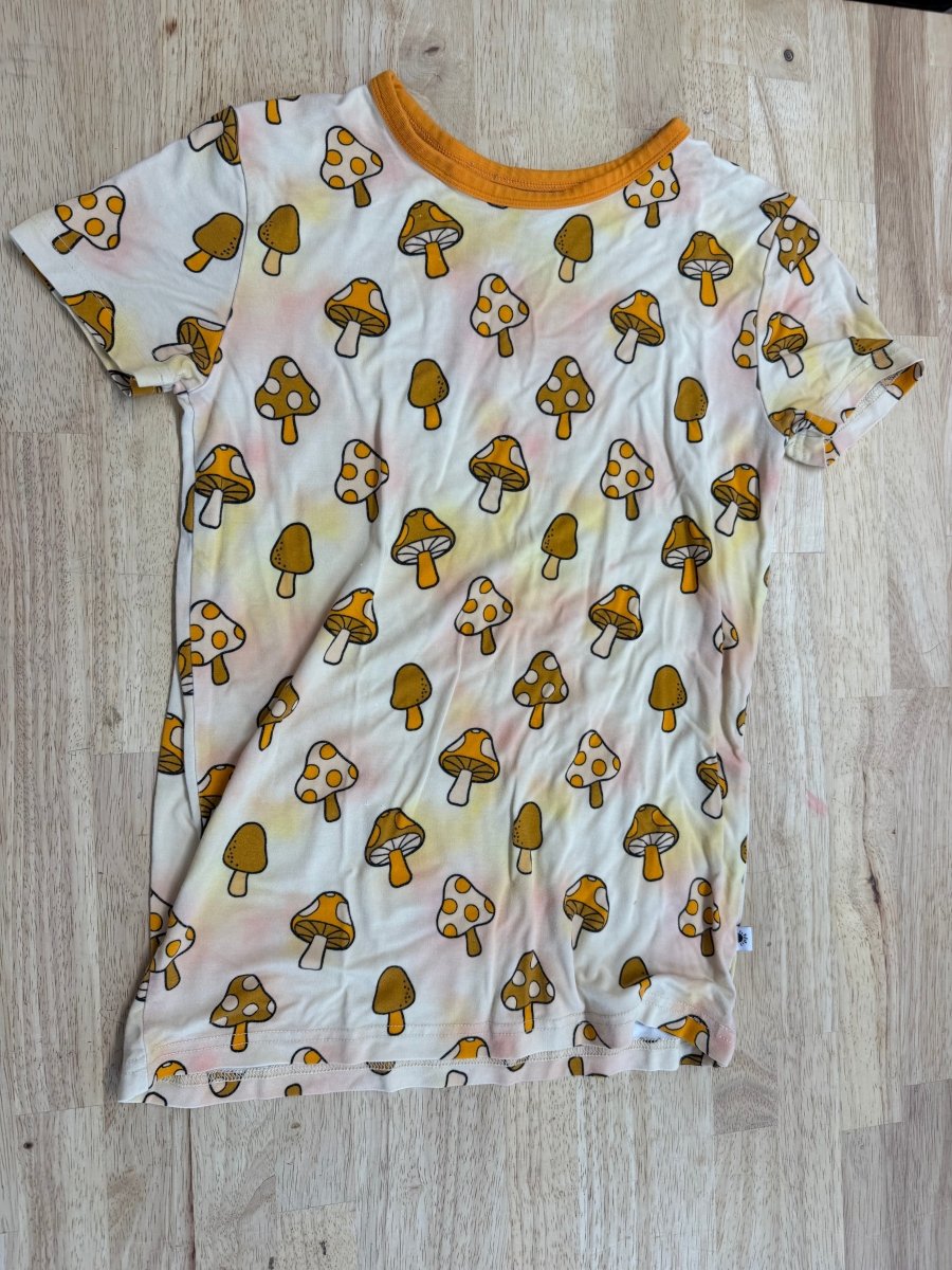 Ploom Mushroom Yellow Ombre Bamboo Top – 9/10 - Nest and Sprout-Consignment