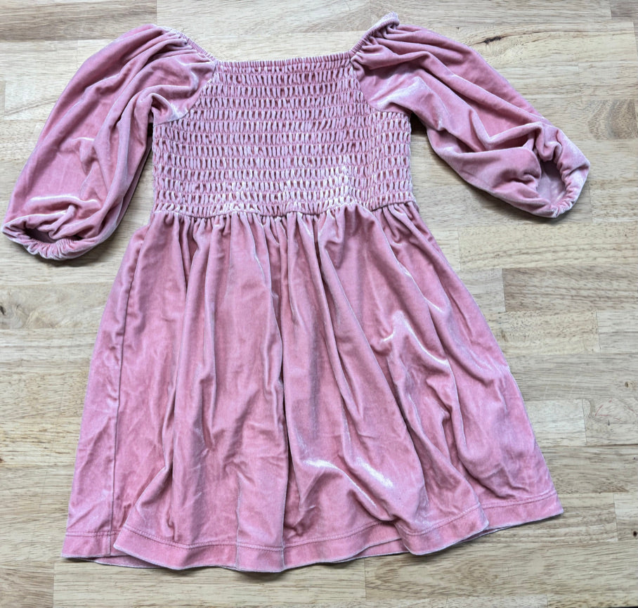 Old Navy Velour Dress – 4T