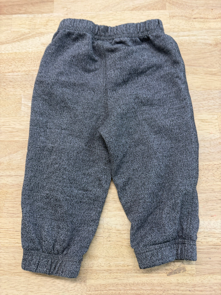 Roots Baby Charcoal Jogger – 12–18M | Dark Logo | Play