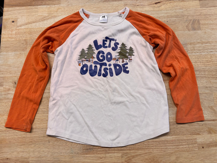 Little & Lively Size 7/8 “Let’s Go Outside” Top PLAY