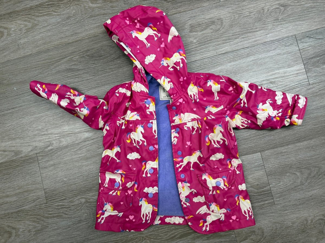 Hatley Rain Jacket – 2 | Pink Pegasus Print - Nest and Sprout-Consignment