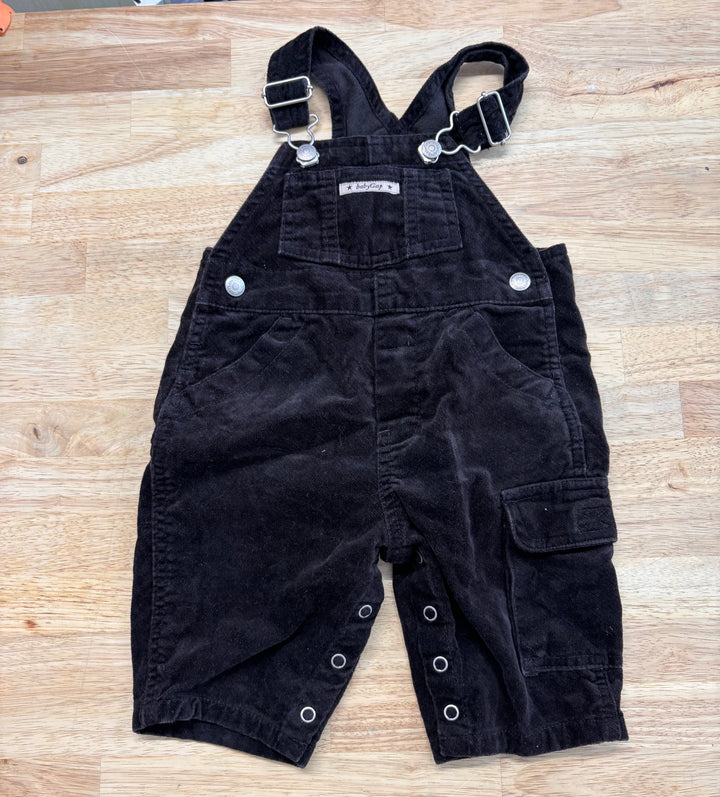 Gap Velour Overalls – 3–6 Months Black