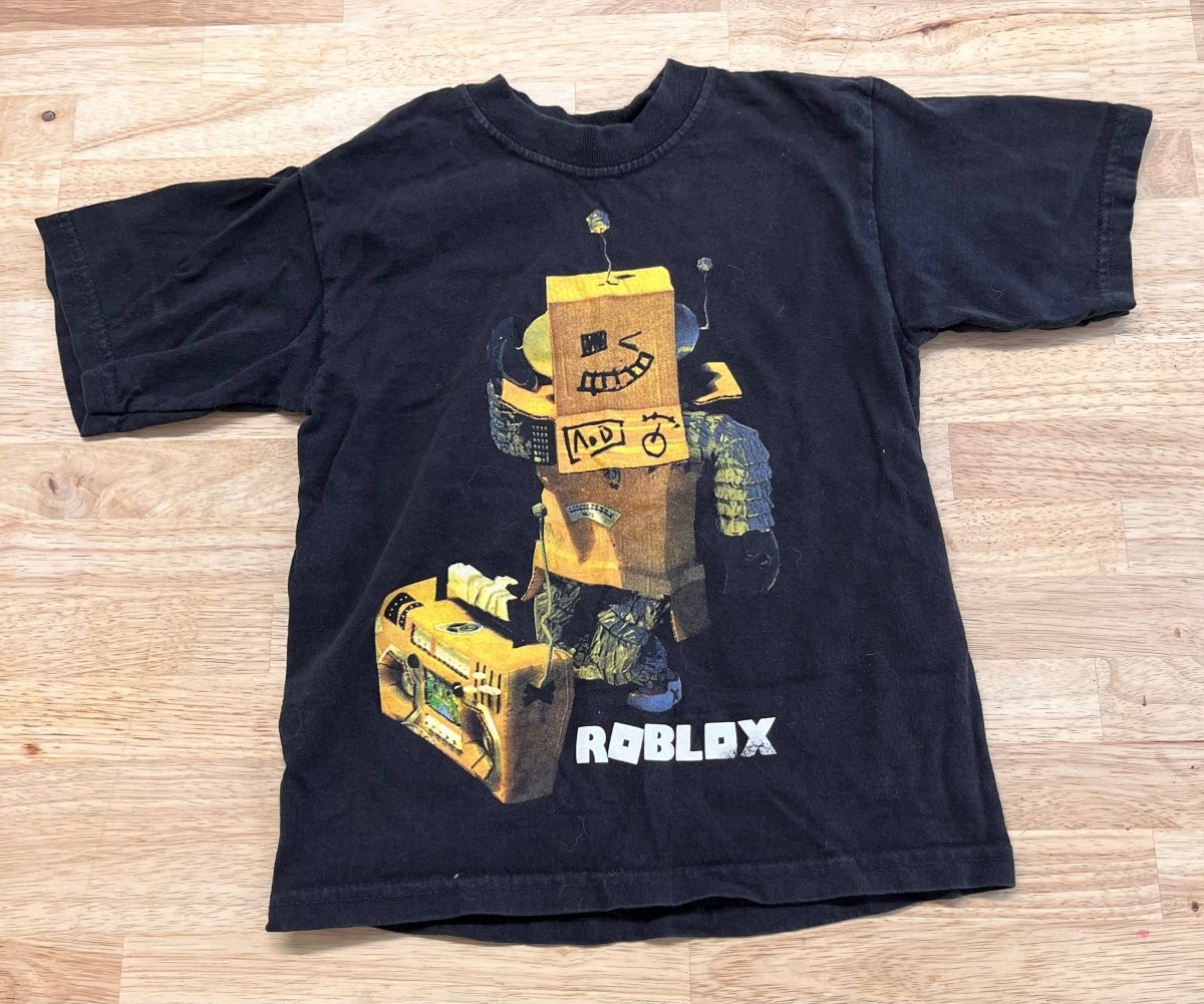 Roblox 4/5Y Graphic Tee - Black - Nest and Sprout - Consignment