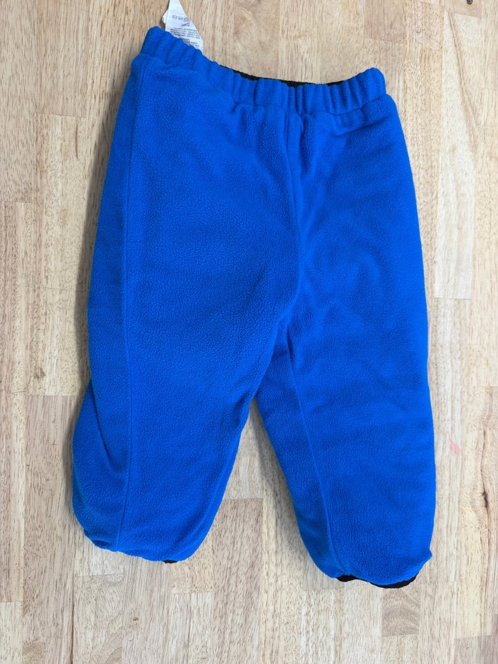 Columbia Reversible Double Trouble Outdoor Pant – 12–18M | Black Puffy & Blue Fleece Excellent - Nest and Sprout-Consignment