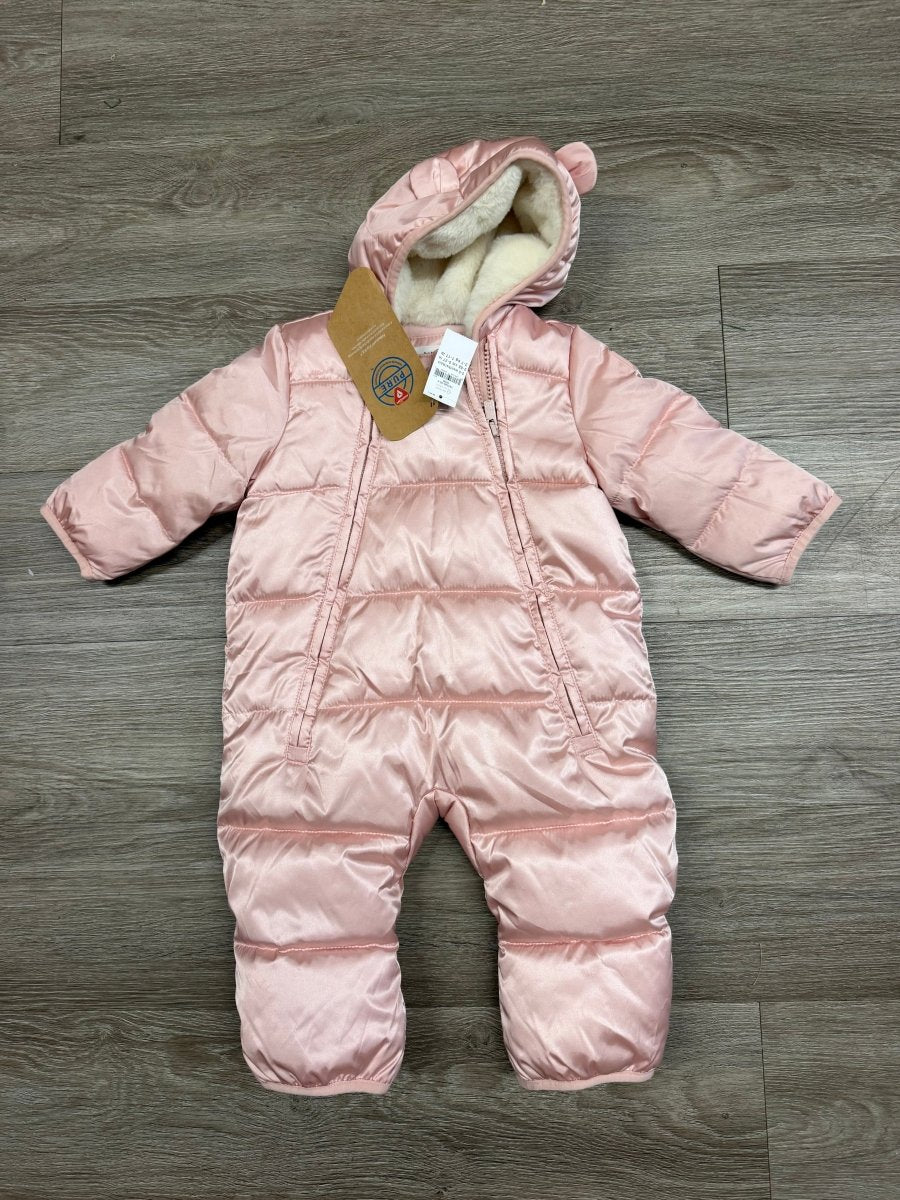 Gap Water Resistant Snowsuit – 0-6 Months | Shimmer Pink | Fleece Lined | NWT - Nest and Sprout-Consignment