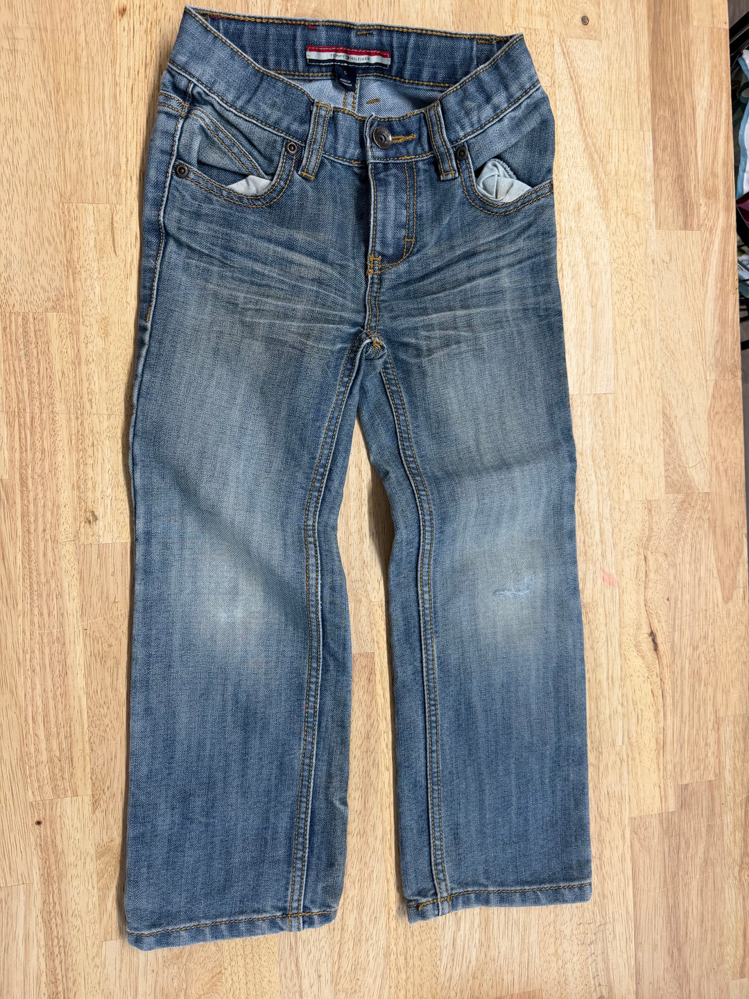Guess Denim Pants – 5 | Light Wash | Brown Edging