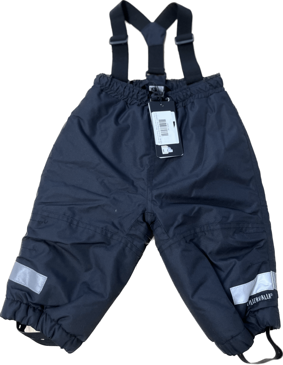 Villervalla Snow Pants – Black (Size 80cm, 9-12 Months) NWT - Nest and Sprout-Consignment