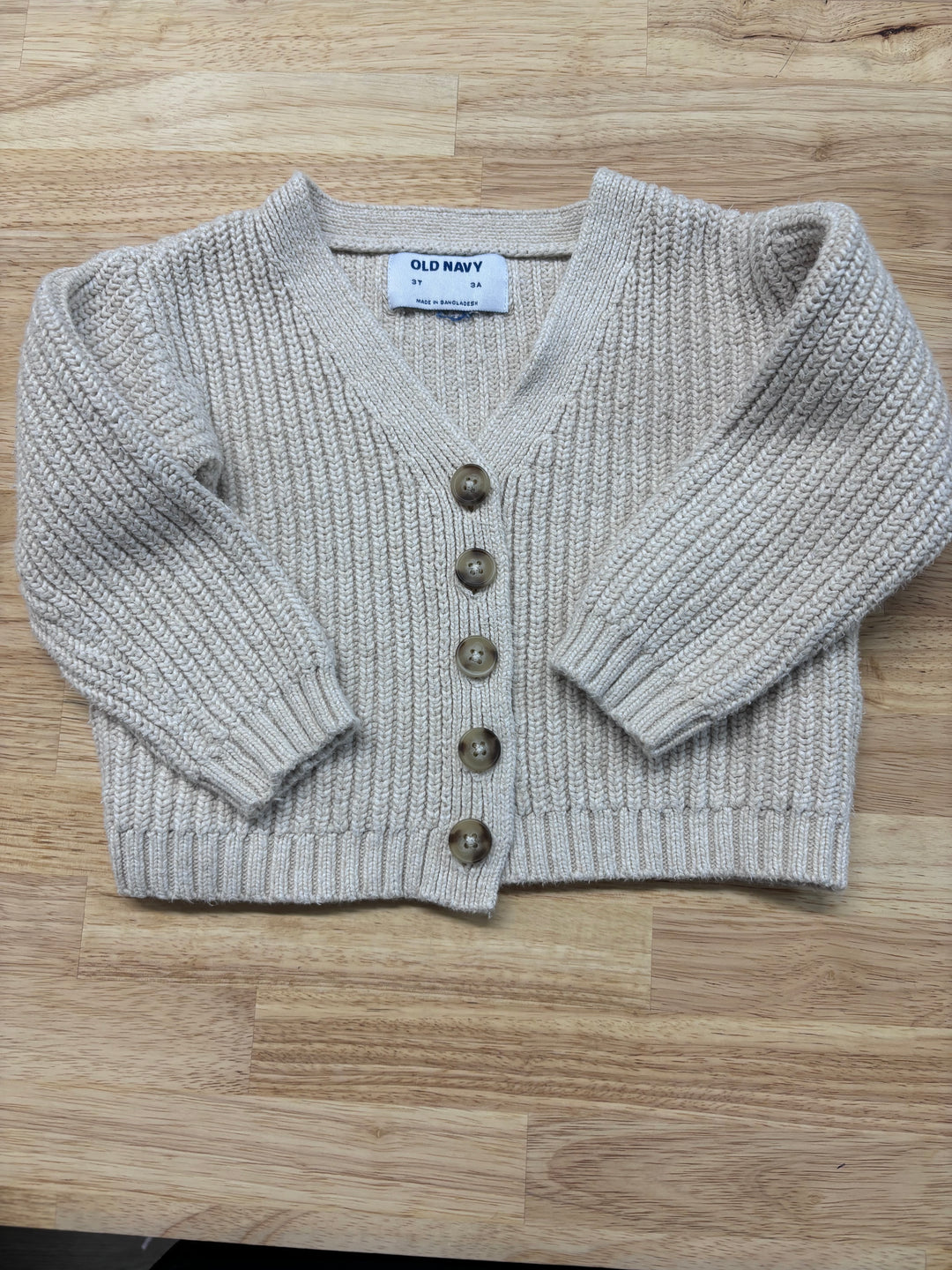 Old Navy 3T Cardigan (Cream)