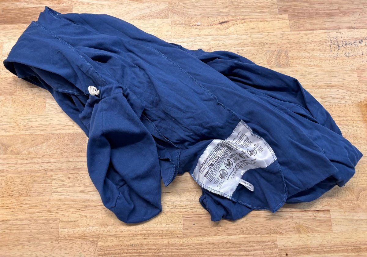Moby Stretchy Wrap – Blue - Nest and Sprout - Consignment