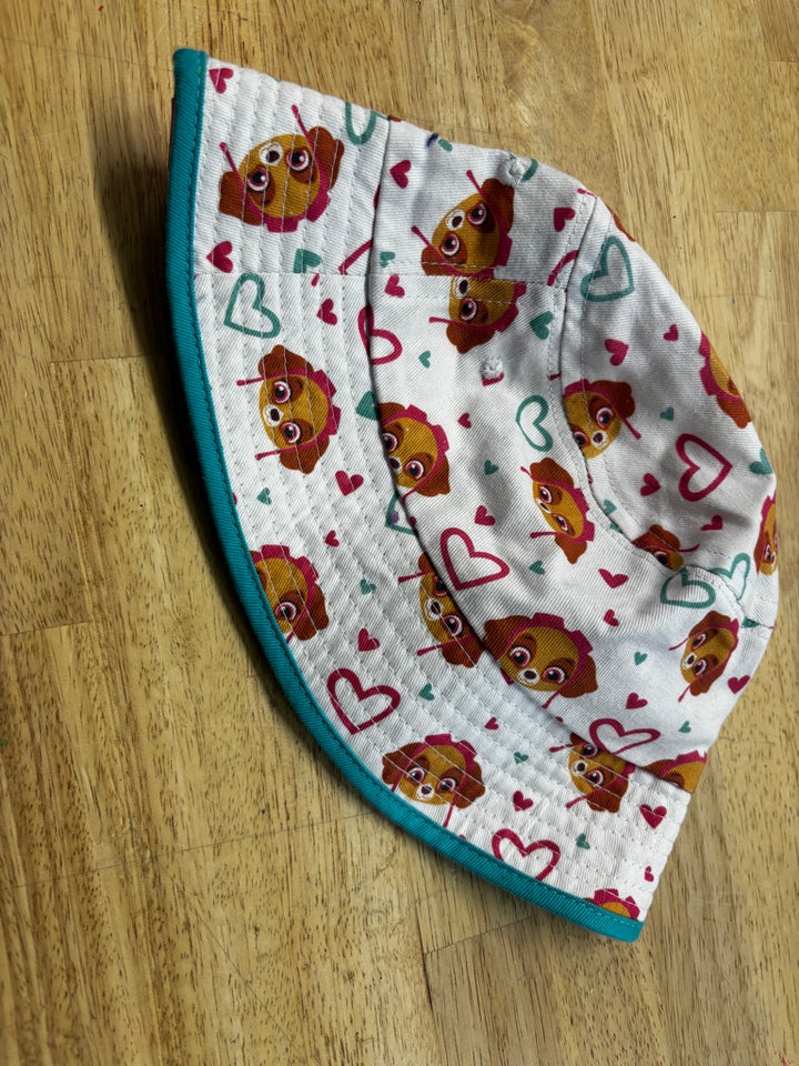 Gertex Nickelodeon Sky Bucket Hat White Turquoise Trim | Size 2–3Y