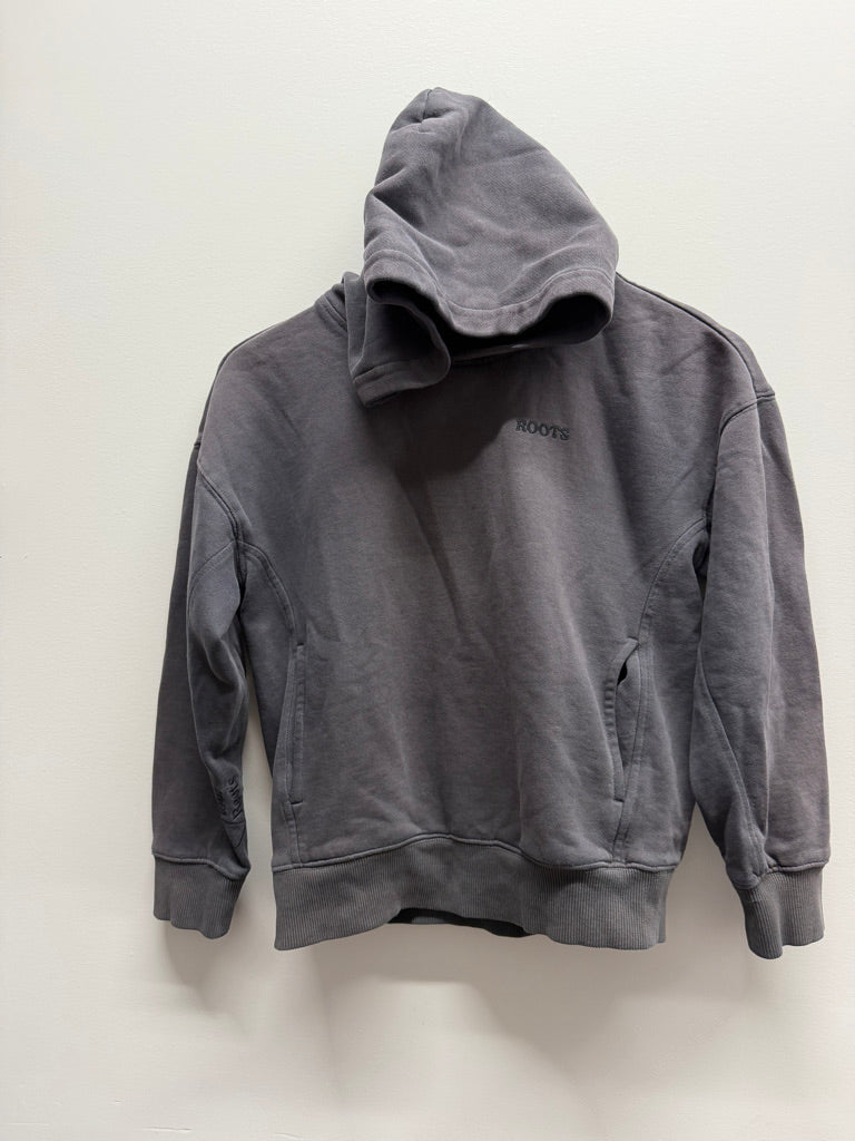 Roots Kids Charcoal Hoodie – L (9–10Y)