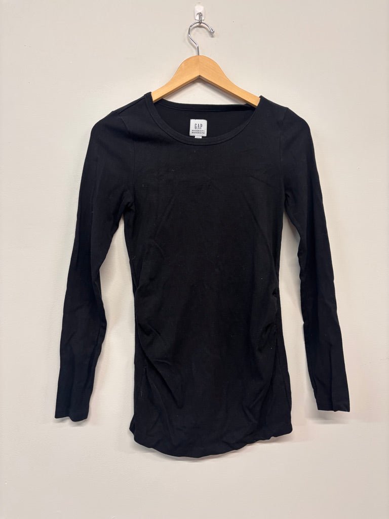 Gap Maternity Long Sleeve Top – XS Black - Nest and Sprout - Consignment