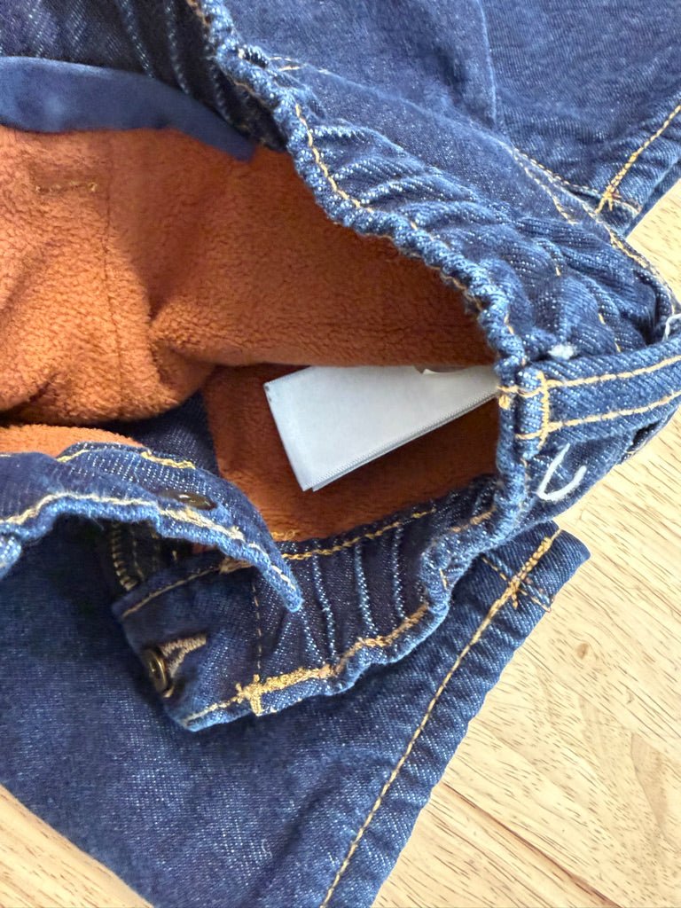 Gap Dark Wash Fleece-Lined Jeans – 4 - Nest and Sprout-Consignment