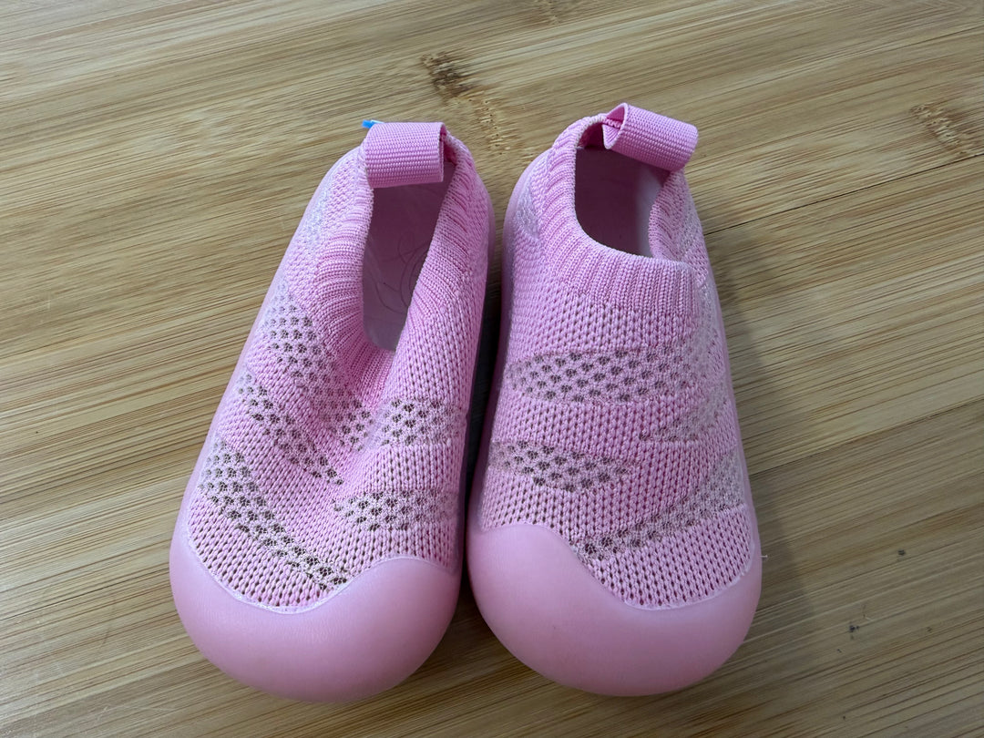 Jan & Jul Knit Jelly Jumper Shoes – 5 | Pink Mesh