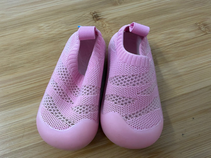 Jan & Jul Knit Jelly Jumper Shoes – 5 | Pink Mesh