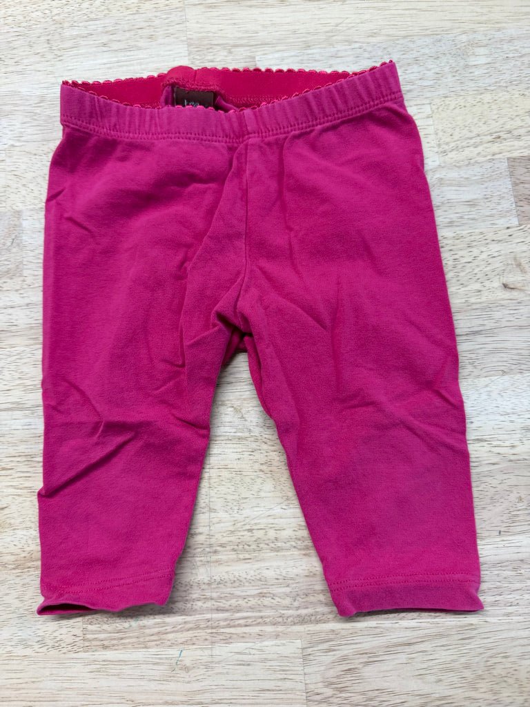 Tea Collection Hot Pink Capri Legging – 18–24M - Nest and Sprout-Consignment