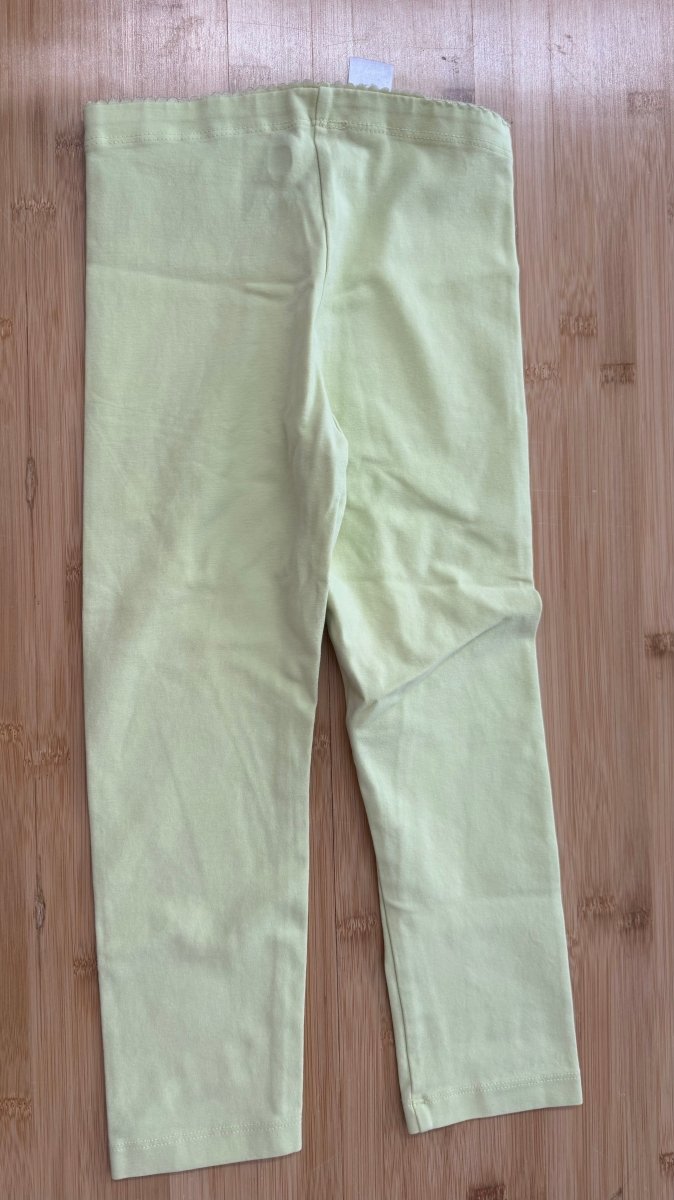 Tea Collection Leggings – 7 | Yellow - Nest and Sprout-Consignment