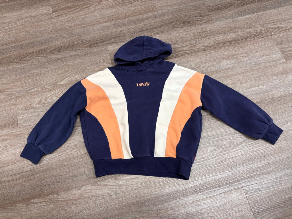 Levi’s Youth Large Hoodie – Navy/Cream/Peach