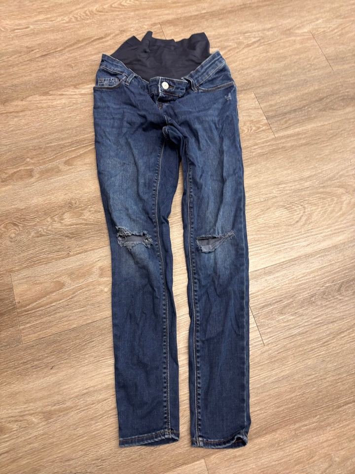 Old Navy Maternity Rockstar Super Skinny Jeans – Size 2–6 (Dark Denim)