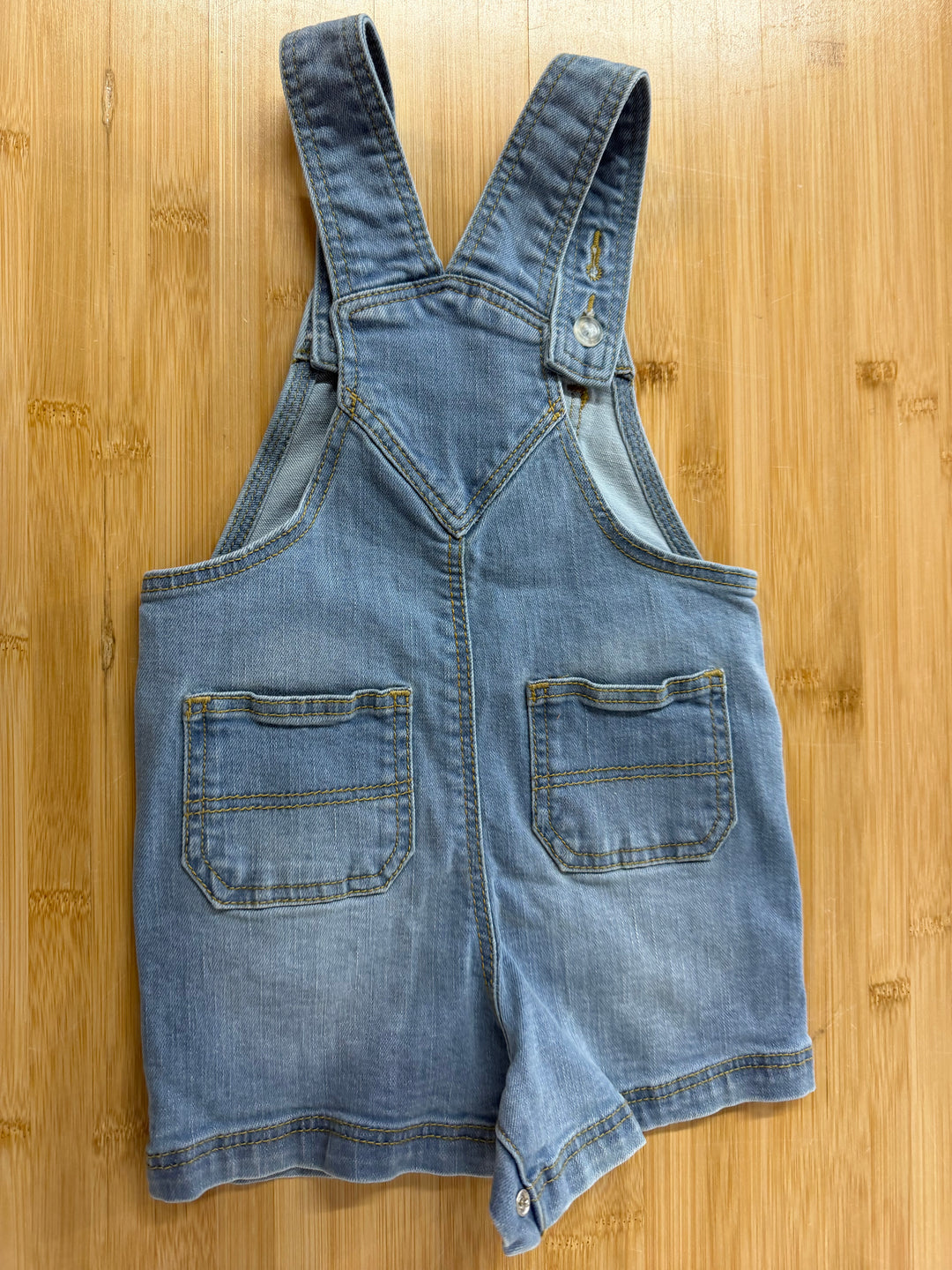 Old Navy Denim Overalls – 6-12 M | Light Wash | Short Length