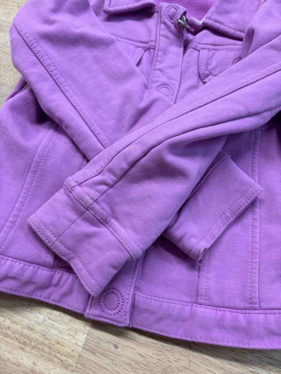 Peekaboo Beans Dusty Pink Jacket Sweater | Size 4 - Nest and Sprout - Consignment