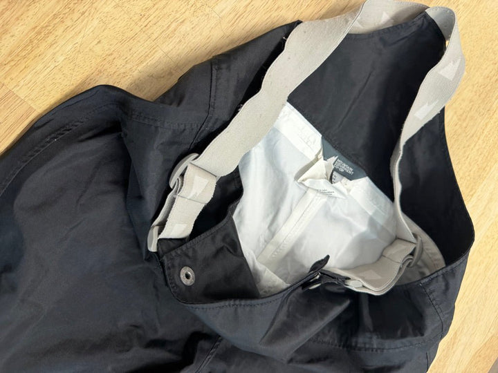 MEC Rain Pants – 6 | Black Suspender Style - Nest and Sprout - Consignment