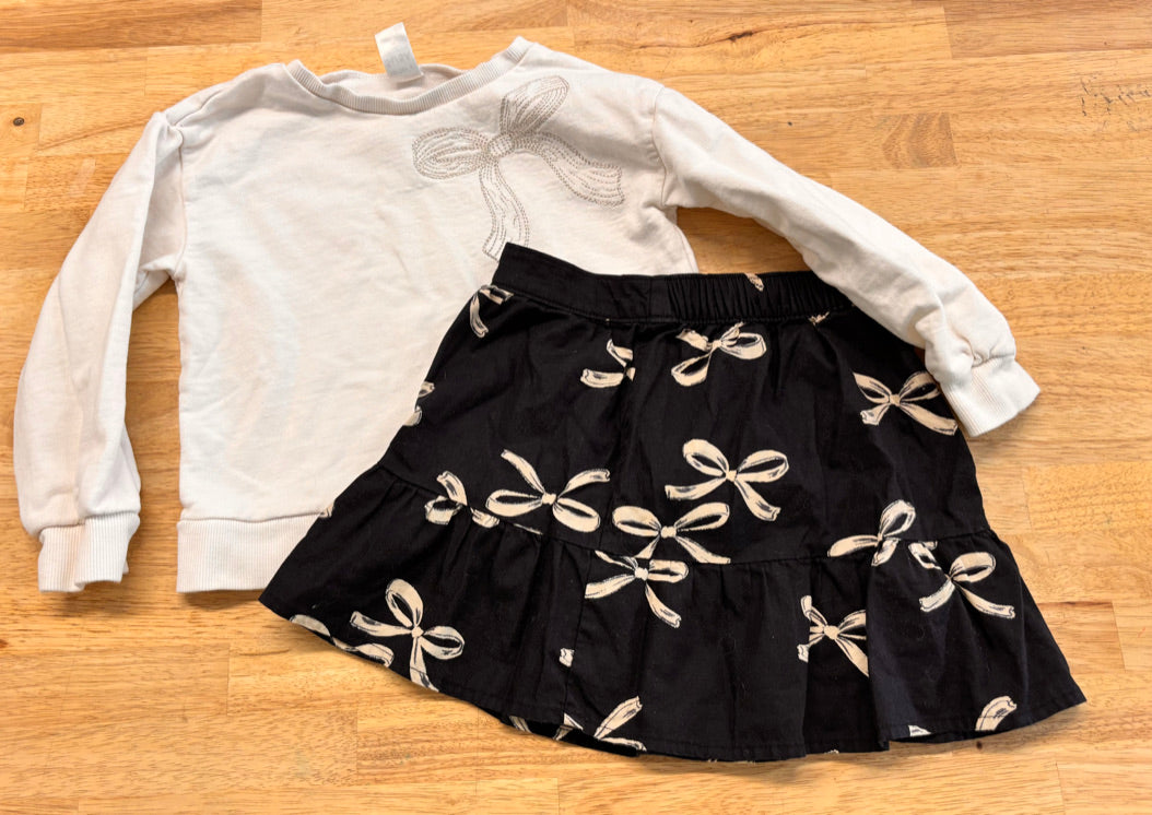 Carter’s Skirt & Sweatshirt Set – 5T