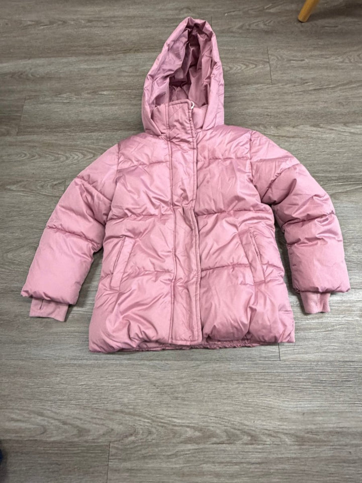 Gap Kids Primaloft Dusty Pink Long Winter Jacket – S | Water-Resistant - Nest and Sprout-Consignment