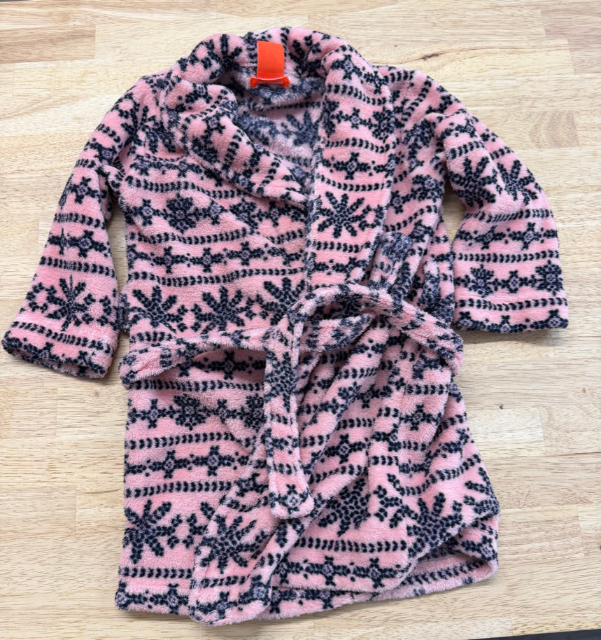 Joe Fresh Pink Snowflake House Coat – 2