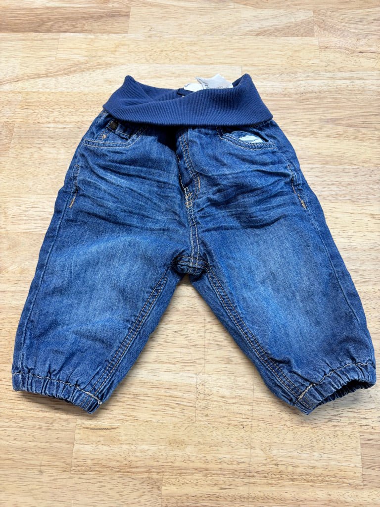 H&M Lined Denim Jeans – 2 - 4M - Nest and Sprout - Consignment