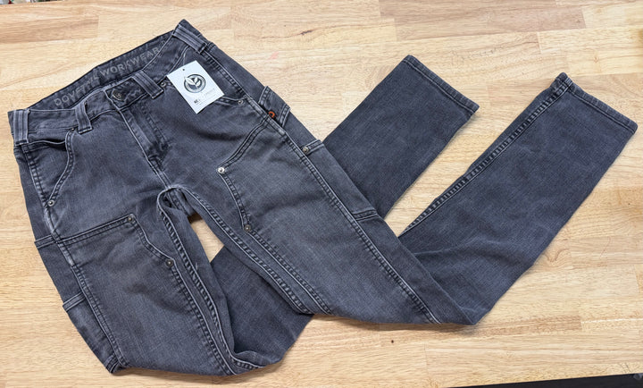Dovetail Workwear Pants – 0/34 | Grey and Black