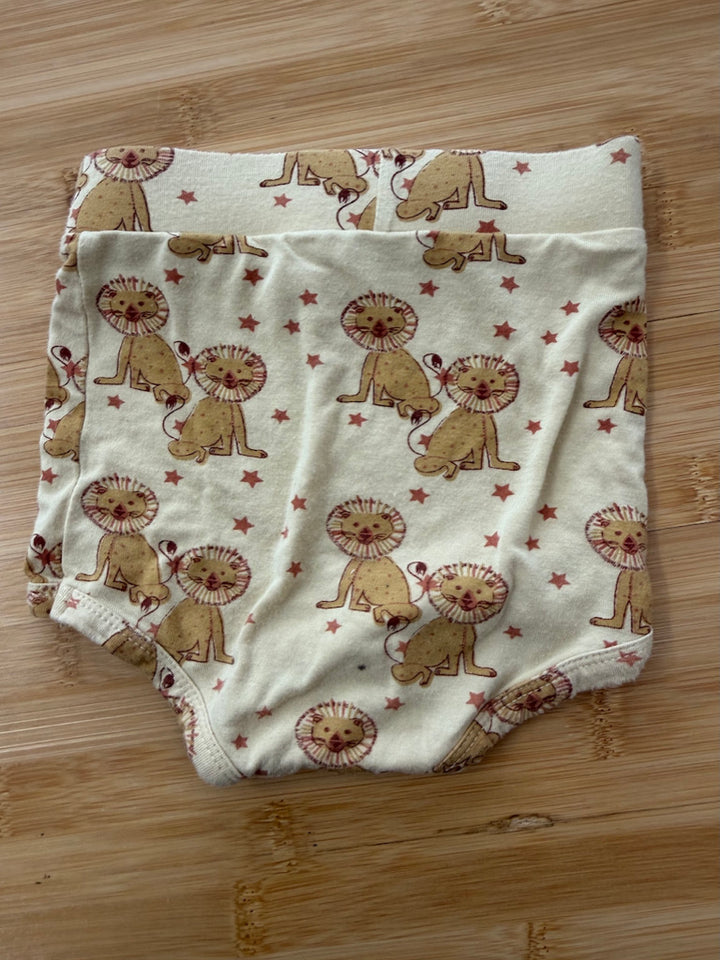 Kate Quinn Bloomers – 6–12M | Lion Print Bamboo Rayon | Play