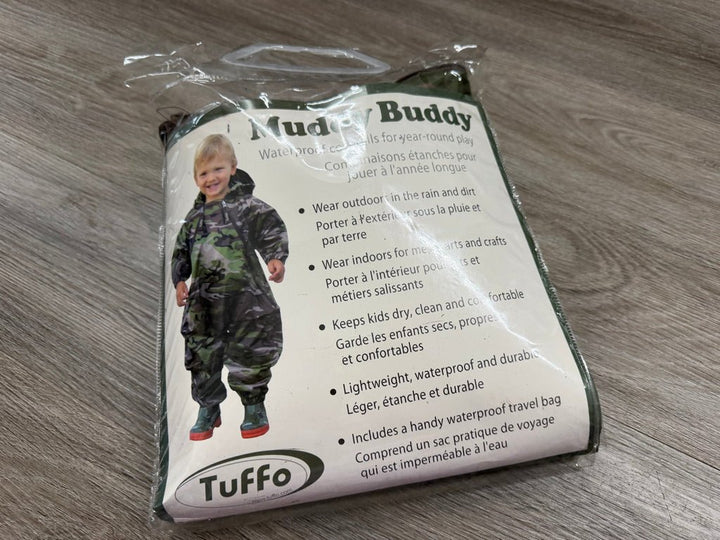 Tuffo Muddy Buddy – 5T | Camo Brown & Green Excellent - Nest and Sprout-Consignment