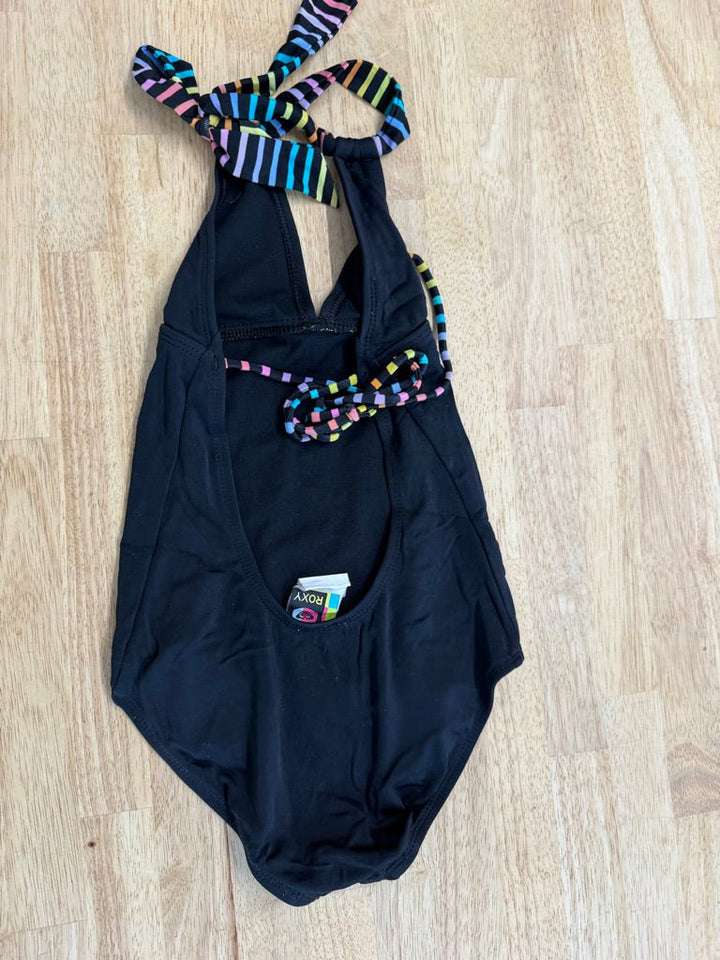 Roxy One-Piece Swimsuit – 7 | Black - Nest and Sprout-Consignment