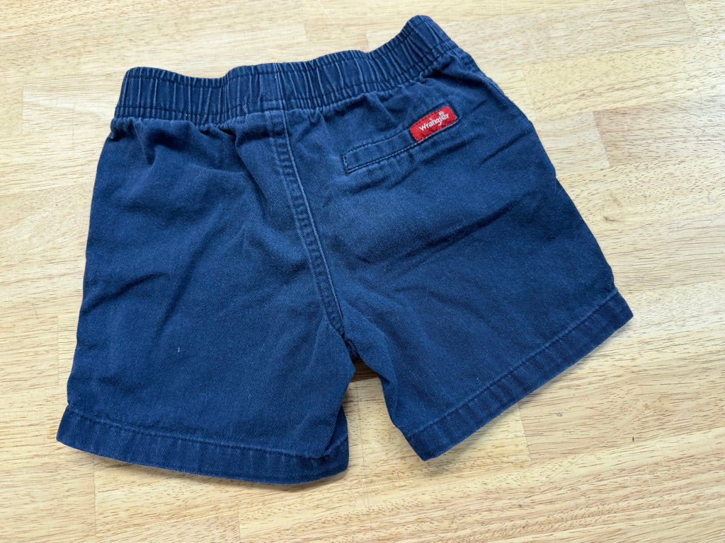Wrangler Shorts – 2T | Blue Elastic Band | Play