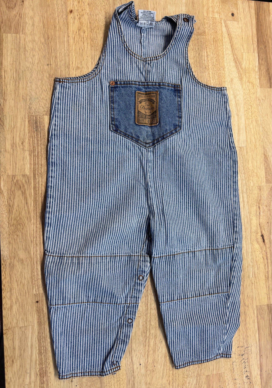 Please Mum Blue Overalls – 18M