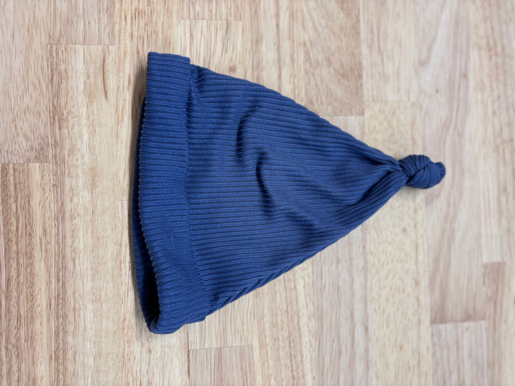 Chickpea Ribbed Cap, Size 0-9 Months